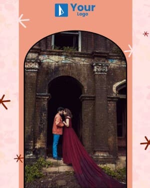 Pre-wedding Instagram flyer