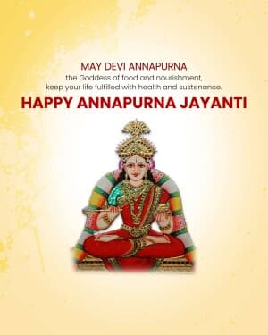 Annapurna Jayanti event poster