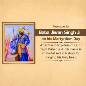 Baba Jiwan Singh Martyrdom Day image