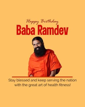 Baba Ramdev Birthday video