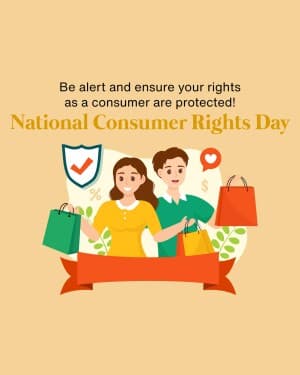 National Consumer Day poster Maker