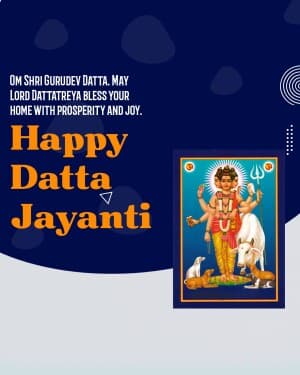 Dattatreya Jayanti poster