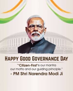 Good Governance Day Instagram Post