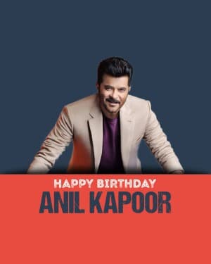 Anil Kapoor Birthday illustration