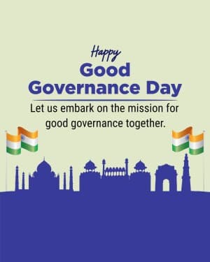 Good Governance Day illustration