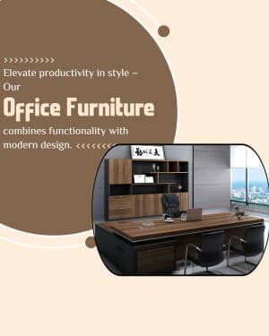 Office Furniture promotional poster