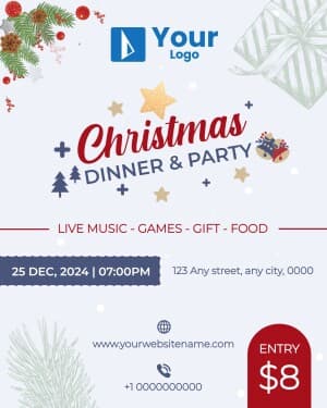 Christmas Flyer template