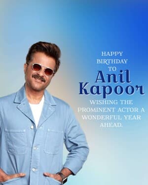 Anil Kapoor Birthday image