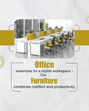 Office Furniture instagram post