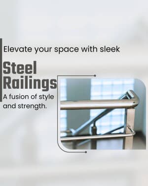 Steel Railing facebook banner