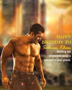 Salman Khan Birthday' video