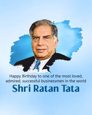 Ratan Tata Birthday image