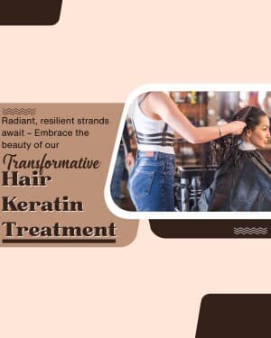 Hair Treatment business flyer
