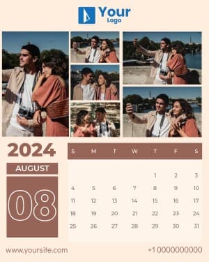 Calendar 2024 Social Media template