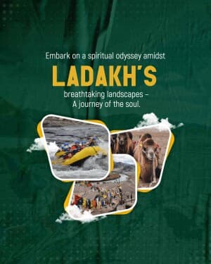 Leh Ladakh promotional poster