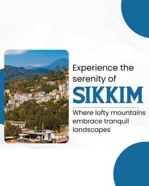 Sikkim instagram post