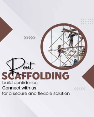 Scaffolding poster