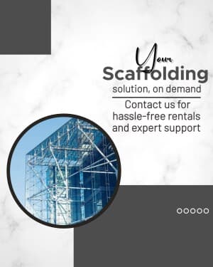 Scaffolding flyer