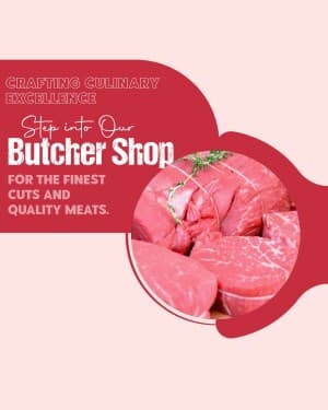 Butcher Shop facebook banner