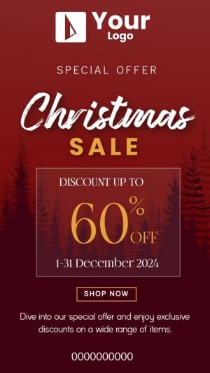 Christmas Offers poster Maker