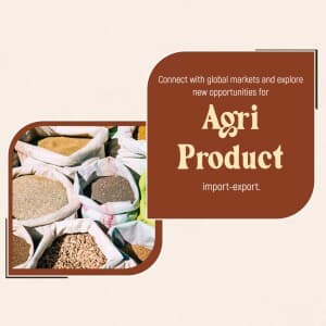 Agri products business banner