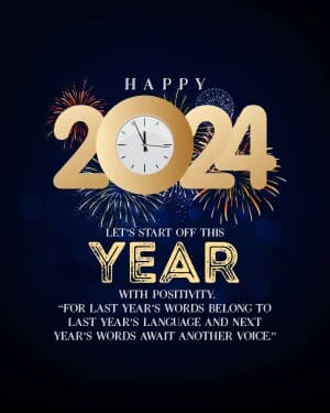 New year Insta Story Images poster