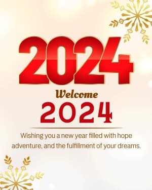 Welcome 2024 post