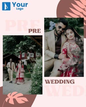 Pre-wedding Social Media template