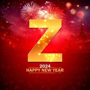 2024 New Year Alphabet post