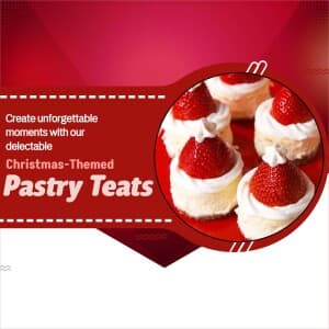 Pastry promotional images