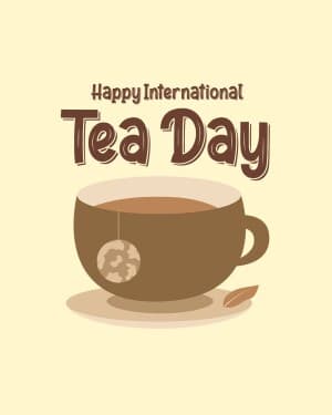 International Tea Day creative image