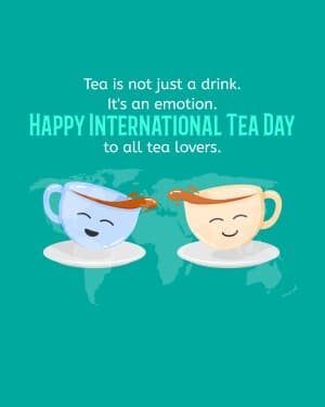 International Tea Day Instagram Post