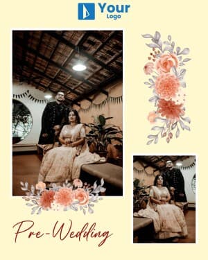 Pre-wedding custom template