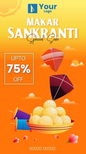 Makar Sankranti Offers template