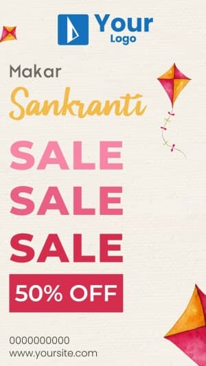 Makar Sankranti Offers flyer