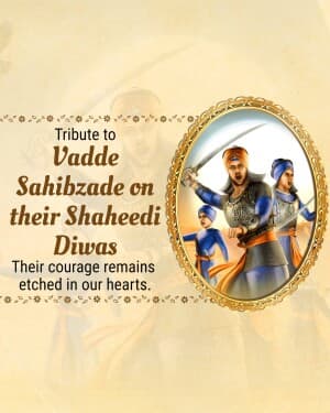 Vadde Sahibzade Shaheedi Diwas image