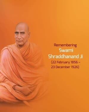 Swami Shraddhanand Punyatithi image