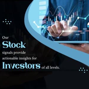 Stock Signal Service promotional template