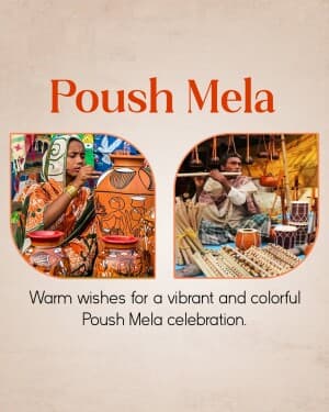 Poush Mela flyer