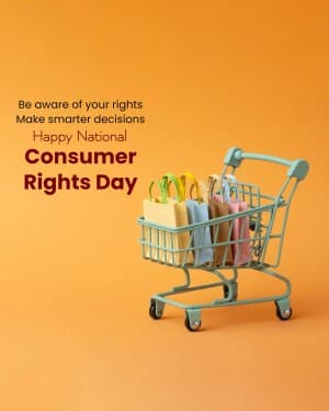 National Consumer Day flyer