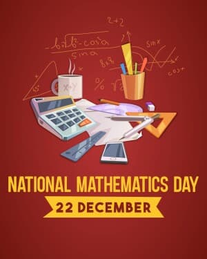 National Mathematics Day image