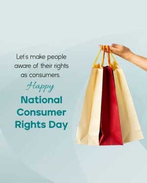 National Consumer Day banner