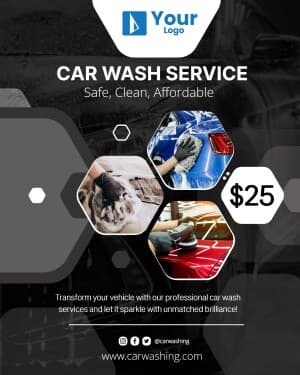 Car wash template