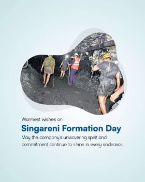 Singareni Formation Day banner