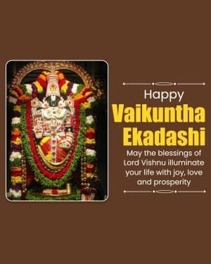 Vaikuntha Ekadashi post