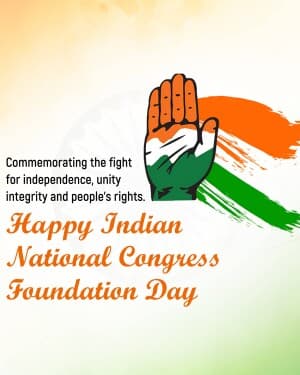 Congress Foundation Day image