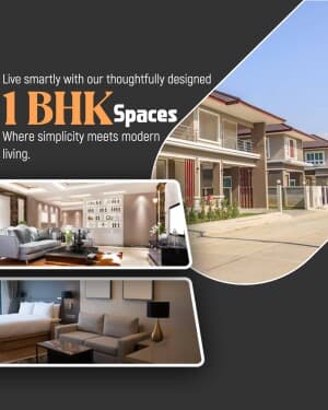 1 BHK promotional poster