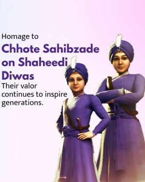 Chhote Sahibzade Shaheedi Diwas video