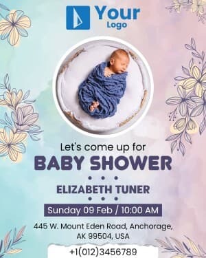 Babyshower flyer