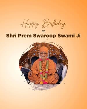 Prem Swaroop Swami Birthday image